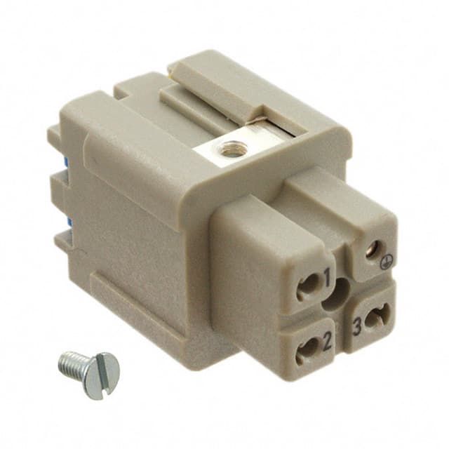 09200032733 INSERT FEMALE 3POS+1GND PUSH IN