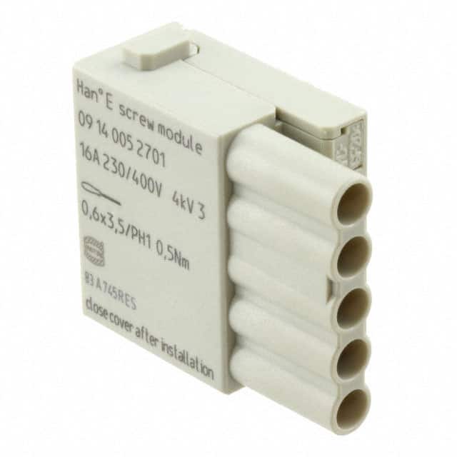 09140052701 HAN E SCREW MODULE - FEMALE