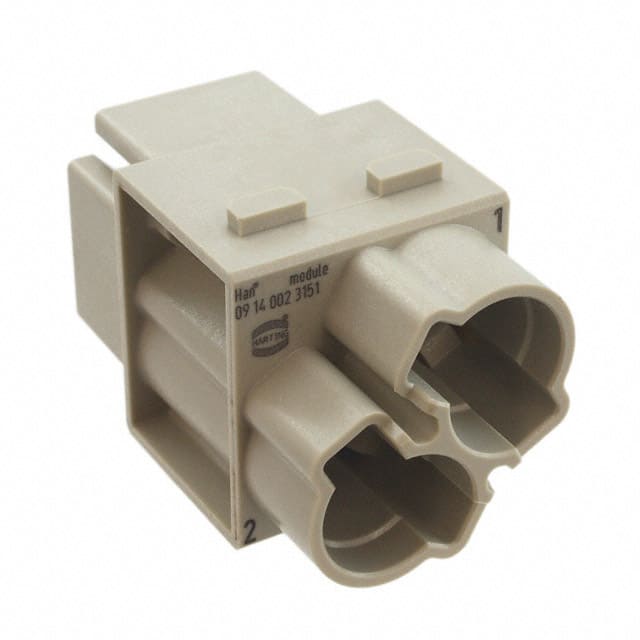 09140023151 MODULE FEMALE 2POS CRIMP