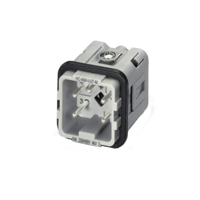 1585236 INSERT MALE 4POS+1GND SCREW