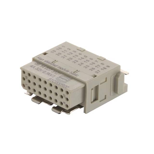 09140273121 HAN SHIELDED MODULE 27PIN FEMALE