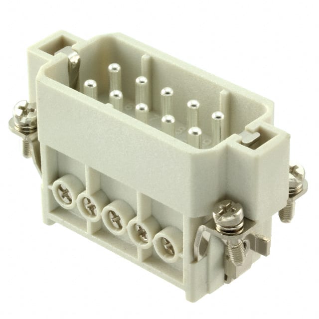 0936010139 10P + PE MALE INSERT 16A 250V/UL