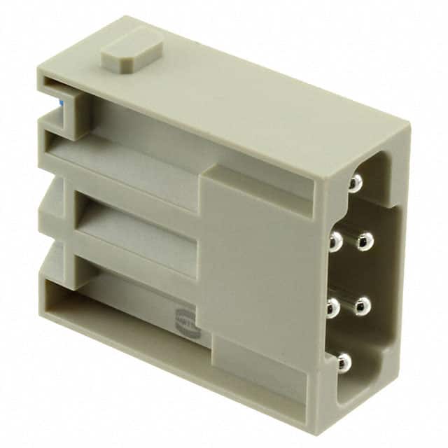 09140062633 MODULE MALE 6POS PUSH IN LOCK