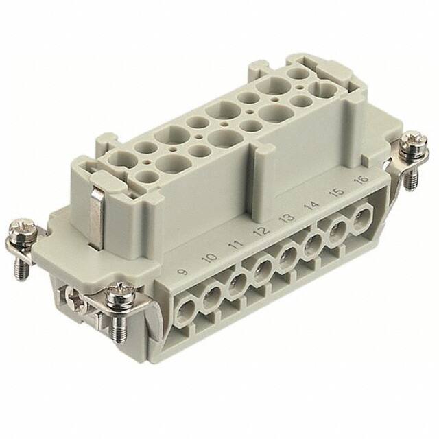 09330162711 INSERT FEMALE 16POS+1GND SCREW