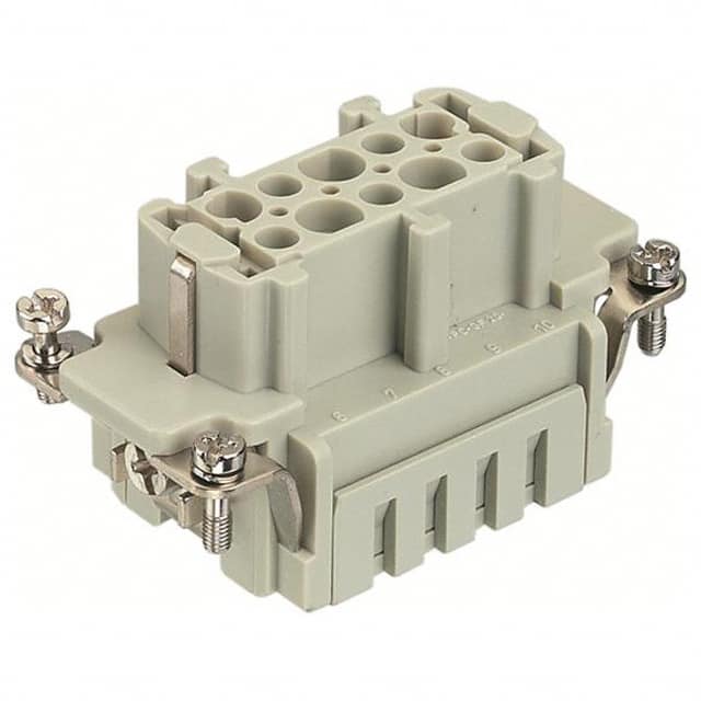 09330102716 INSERT FEMALE 10POS+1GND PUSH IN