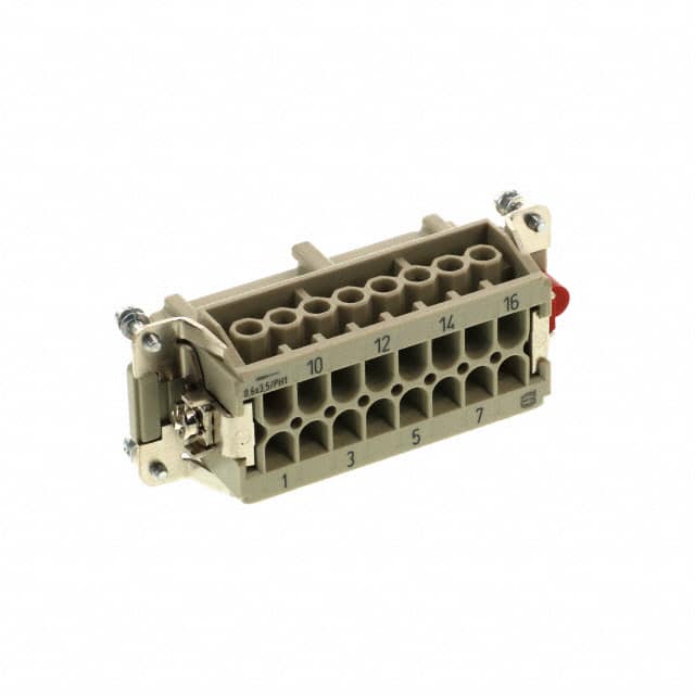09340062701 INSERT FEMALE 6+2POS+1GND SCREW