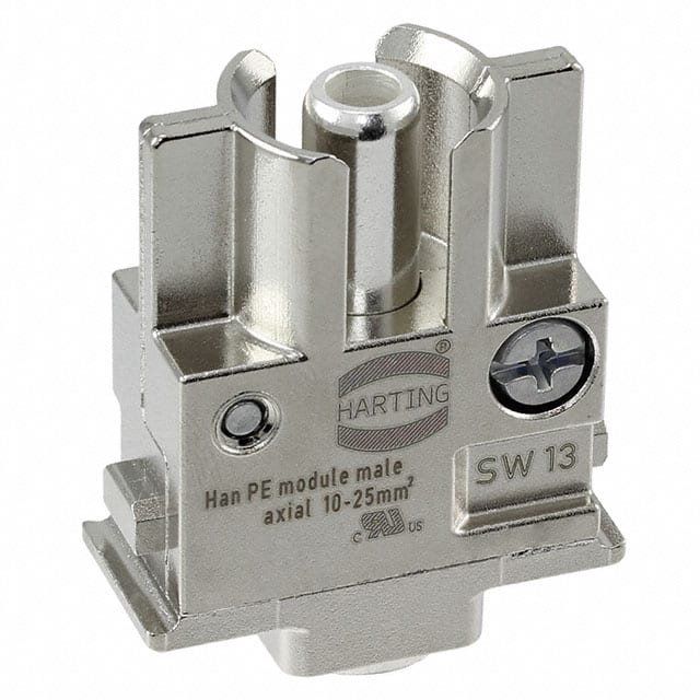 09140012632 HAN PE-MODULE MALE AXIAL 10-25QM