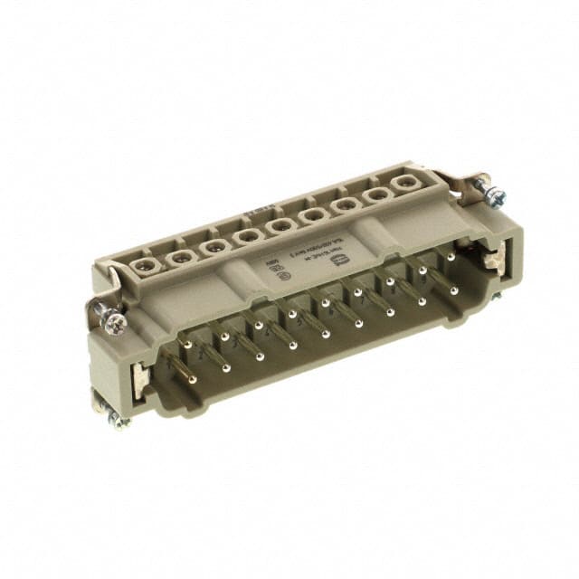 09340162601 INSERT MALE 16+2POS+1GND SCREW
