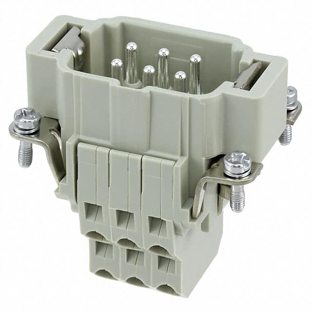 09330062672 INSERT MALE 6POS+1GND PUSH IN