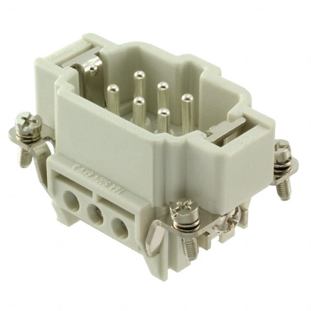 0936010215 6P + PE MALE INSERT 16A 500V/UL