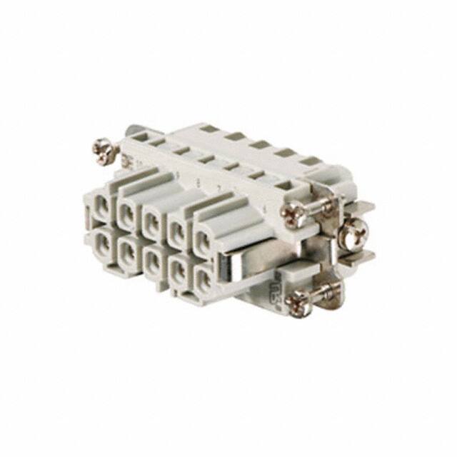 1896780000 INSERT FEMALE 10POS+1GND PUSH IN