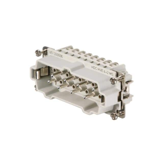 1651330000 INSERT MALE 6+2POS+1GND SCREW