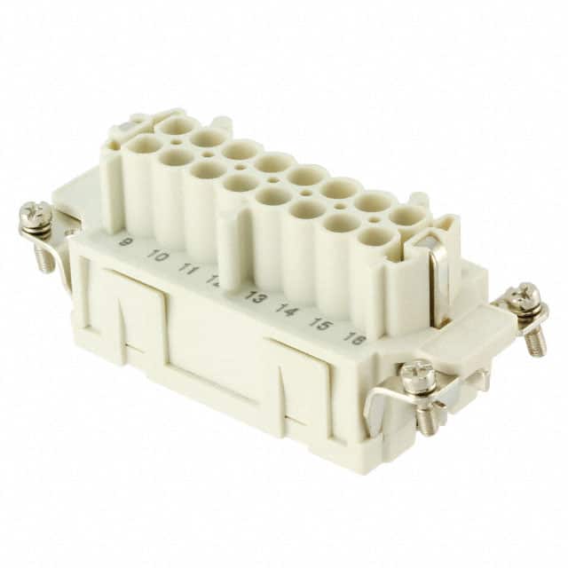 0936010255 16P + PE FEMALE INSERT 16A 500V/