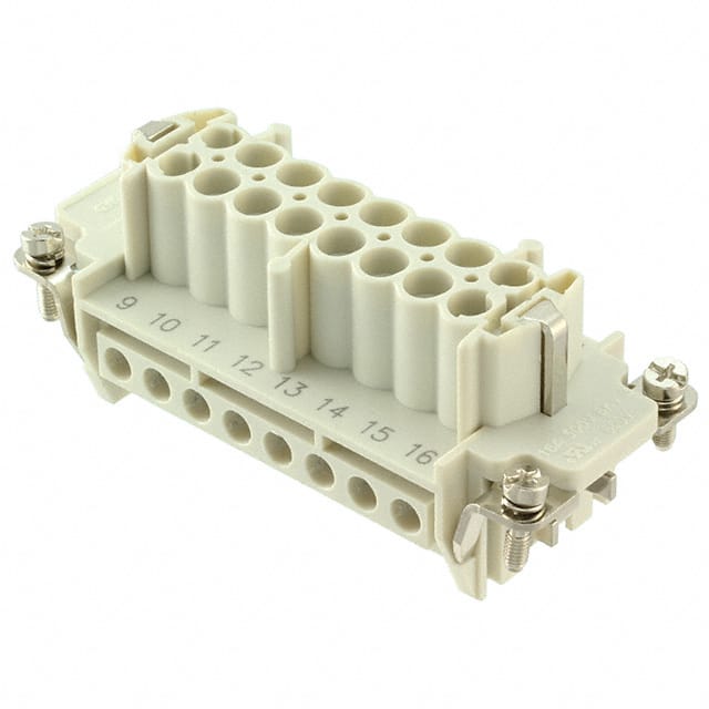 0936010263 16P + PE FEMALE INSERT 16A 500V/