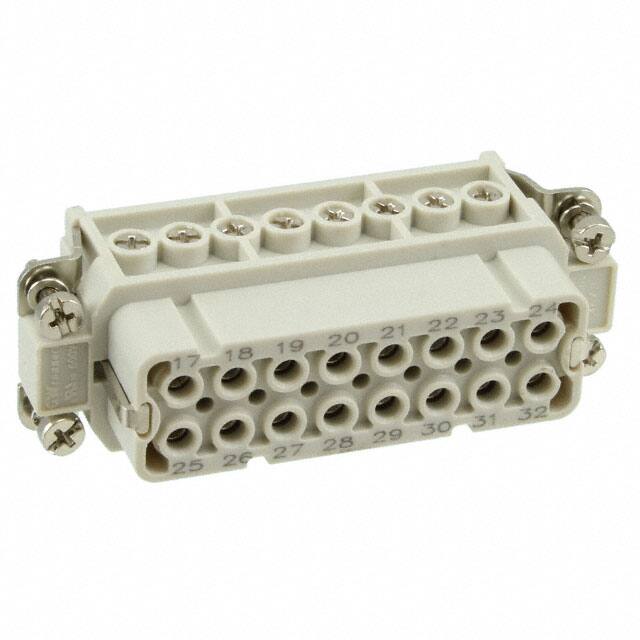 0936010145 16P + PE FEMALE INSERT 16A 250V/