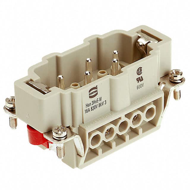 09340032601 INSERT MALE 3+2POS+1GND SCREW