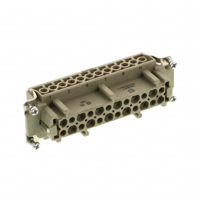 09340102701 INSERT FEMALE 10+2POS+1GND SCREW
