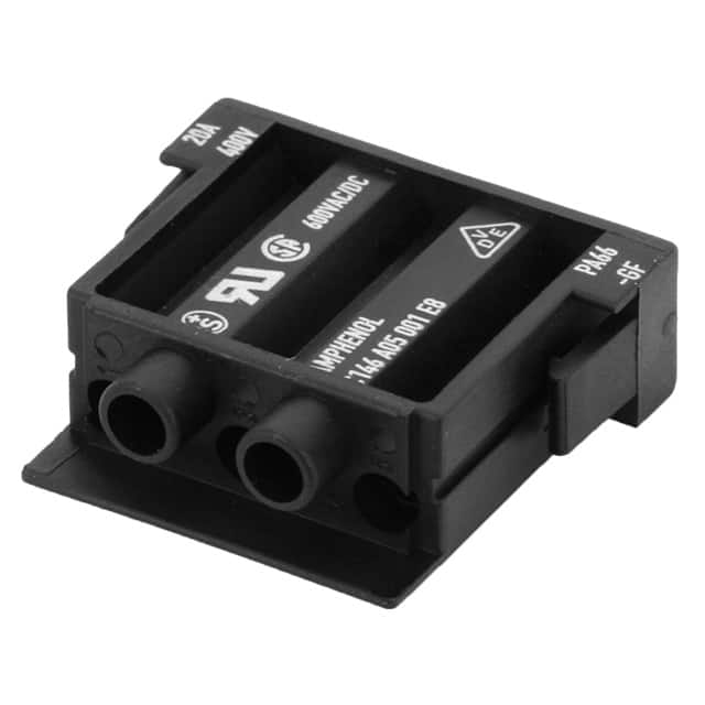 C146A05001E8 MODULE MALE 5POS CRIMP