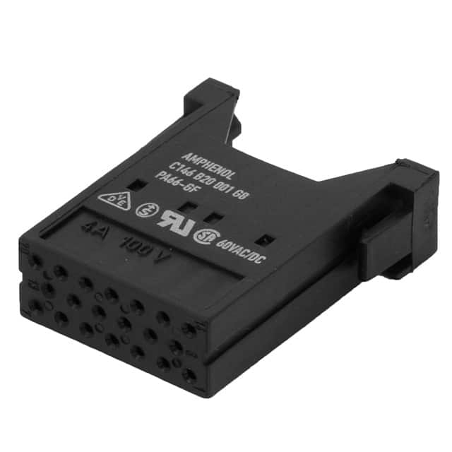 C146B20001G8 MODULE FEMALE 20POS CRIMP