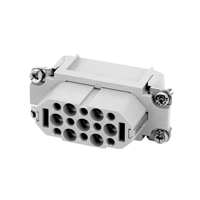 C14610B0155002 INSERT FEMALE 15POS+1GND CRIMP