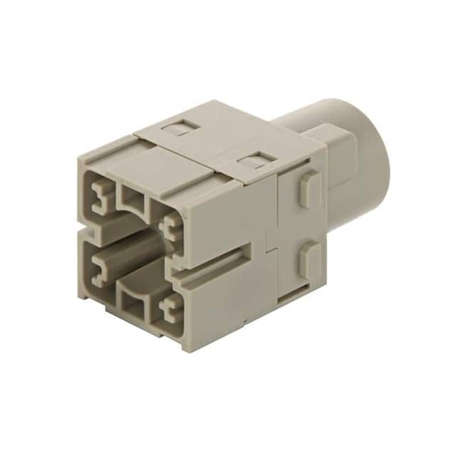 09140013004 HAN 300AMP MODULE MALE CRIMP - P