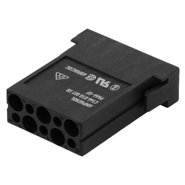 C146B10001E8 MODULE FEMALE 10POS CRIMP