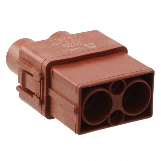 1103019-2 MODULE FEMALE 2+2POS CRIMP