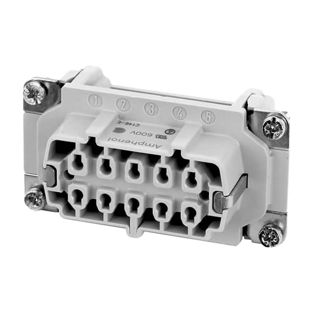 C14610B0100001 INSERT FEMALE 10POS+1GND CRIMP