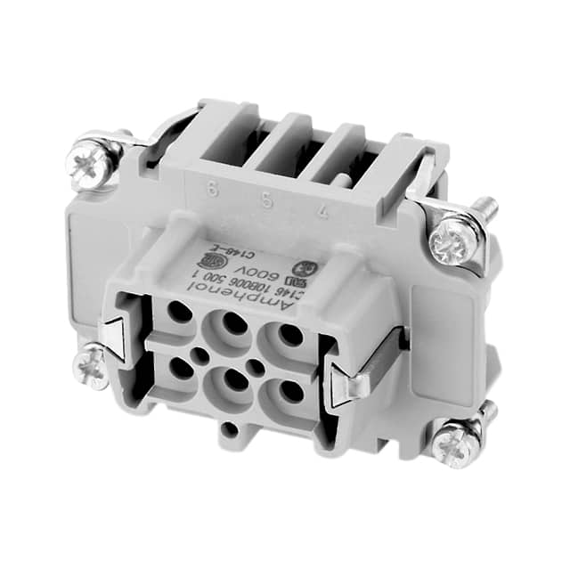 C14610B0065001 INSERT FEMALE 6POS+1GND CRIMP