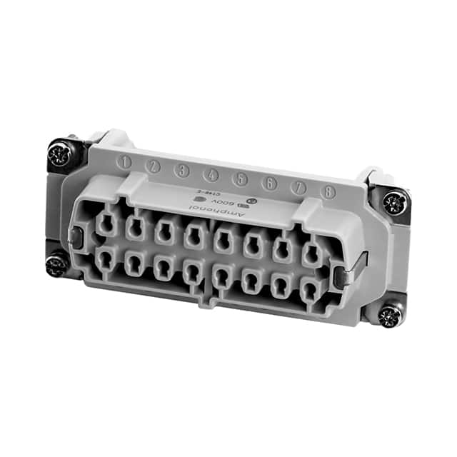 C14610B0160001 INSERT FEMALE 16POS+1GND CRIMP