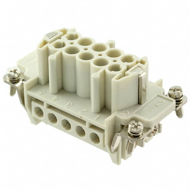 0936010231 10P + PE FEMALE INSERT 16A 500V/