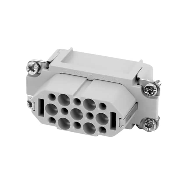 C14610B0150602 INSERT FEMALE 15POS+1GND CRIMP
