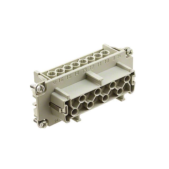 C14610B0160021 INSERT FEMALE 16POS+1GND SCREW