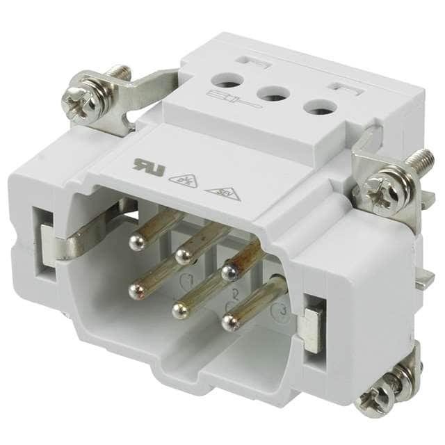 1-1103634-1 INSERT MALE 6POS+1GND SCREW