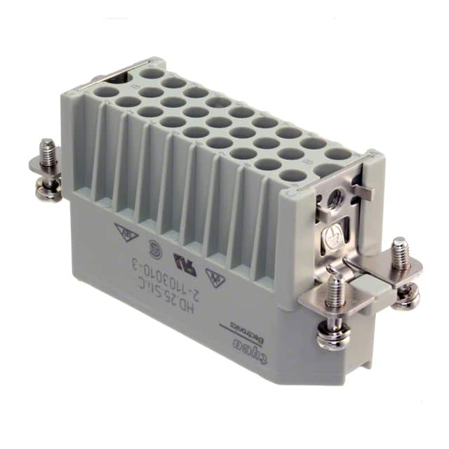 2-1103010-3 INSERT MALE 25POS+1GND CRIMP
