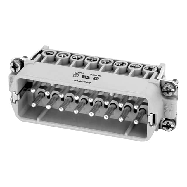 C14610A0161024 INSERT MALE 16POS+1GND SCREW
