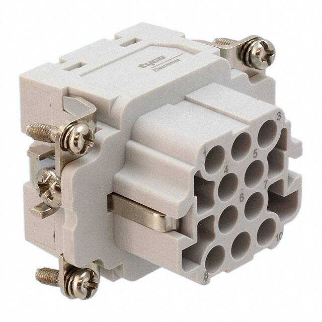 1102919-1 INSERT FEMALE 10POS+1GND CRIMP
