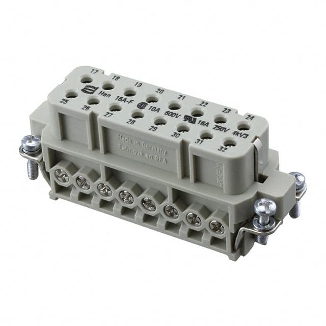 09200162815 HAN 32A - 16A FEMALE SCREW TERMI