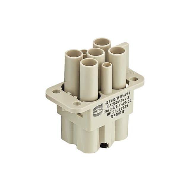 09120062765 HAN Q 4/2 FEMALE AXIAL SCREW INS