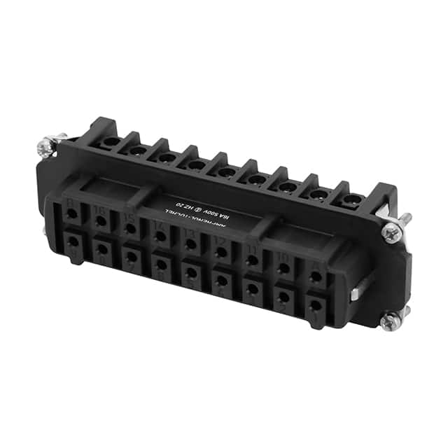 C14610B0161023 INSERT FEMALE 16+2POS+1GND SCREW