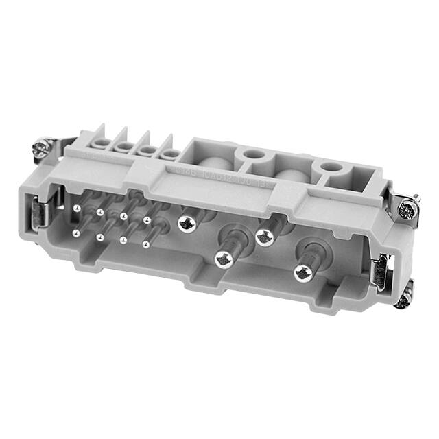 C146 10A012 100 13 INSERT MALE 4+8POS+1GND SCREW