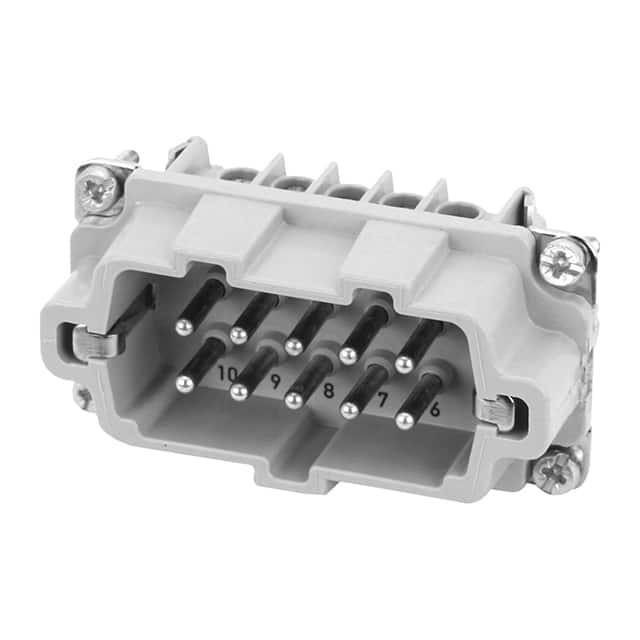 C14610A0108101 INSERT MALE 10POS+1GND SCREW