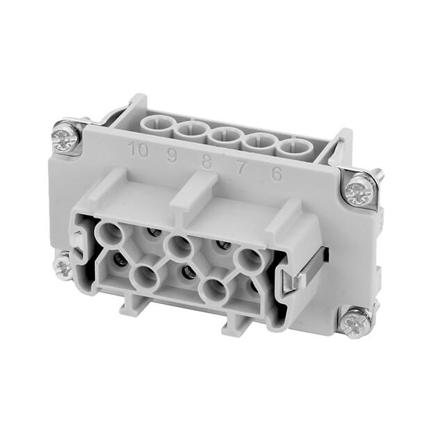 C14610B0108101 INSERT FEMALE 10POS+1GND SCREW