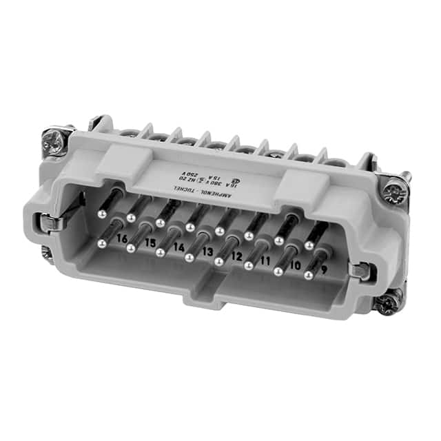 C14610A0168101 INSERT MALE 16POS+1GND SCREW