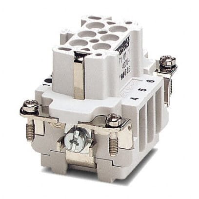 1771011 INSERT FEMALE 6POS SCREW
