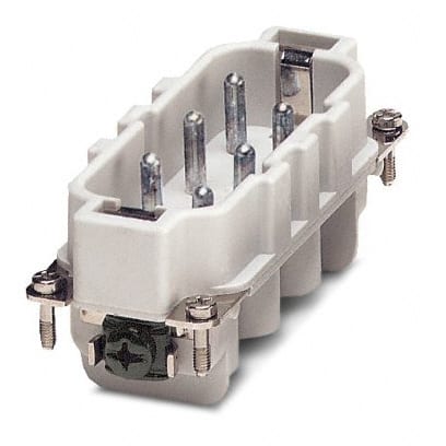 1674574 INSERT MALE 6POS SCREW