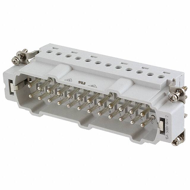 7-1103640-1 INSERT MALE 24POS+1GND CLAMP