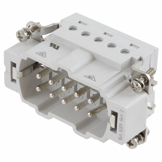 7-1103636-1 INSERT MALE 10POS+1GND CLAMP