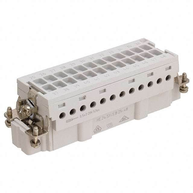 1-1103640-9 INSERT MALE 24POS+1GND SCREW