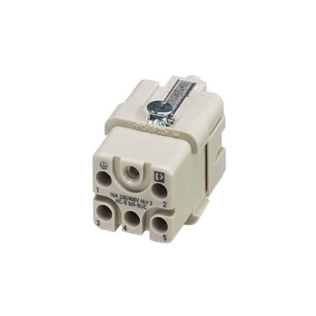 1687820 INSERT FEMALE 5POS CRIMP